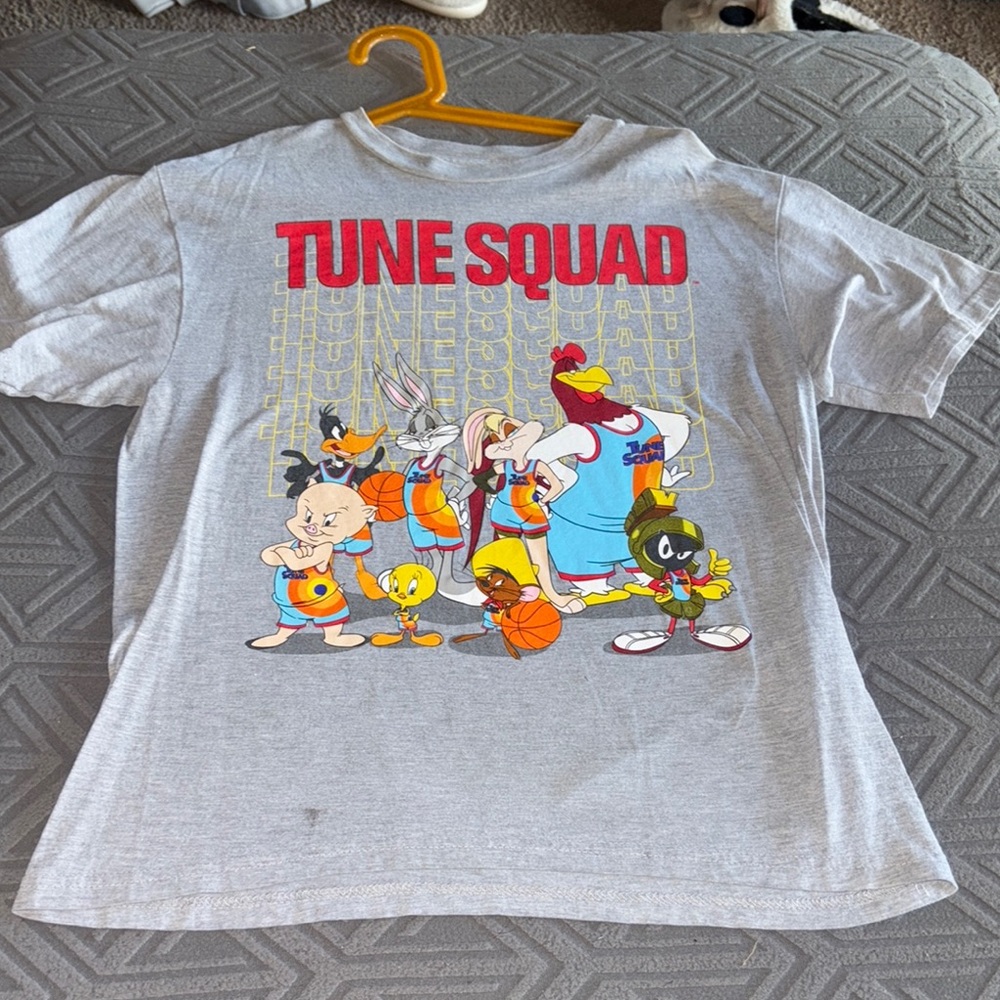 Tune Squad Kids Gray T-Shirt